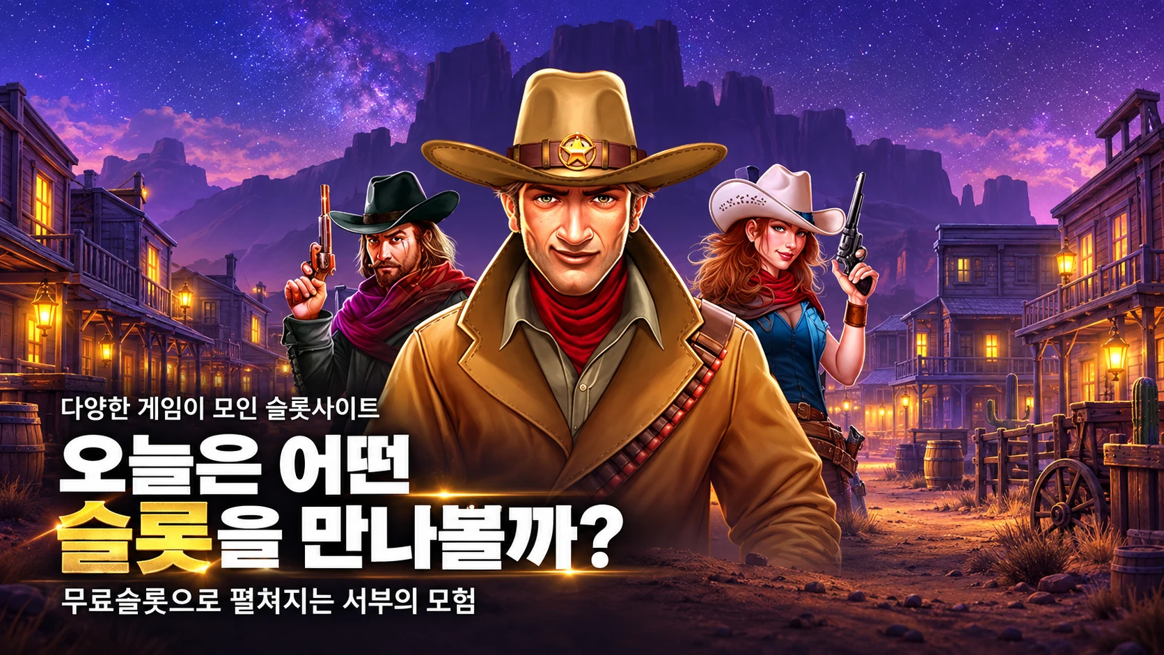 서부 테마 무료슬롯